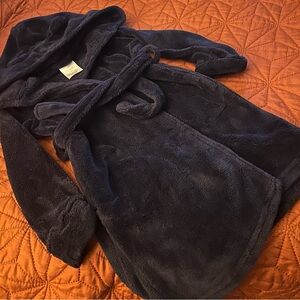 Baby GAP Boys Bathrobe wt bear ear hood Size 4T EUC